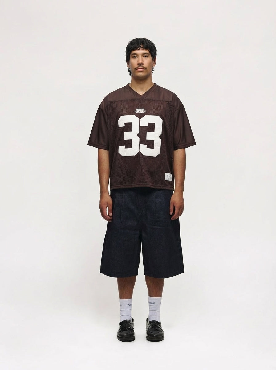 33 Jersey Brown
