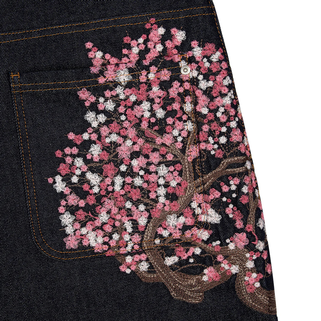 Denim Blossom Baggy Jeans