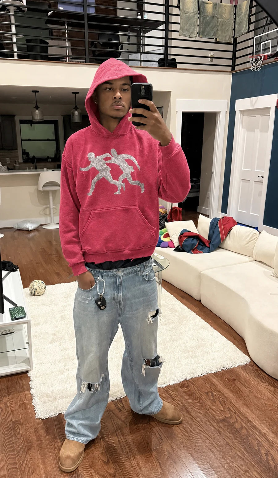 Zotaru Running Man Hoodie