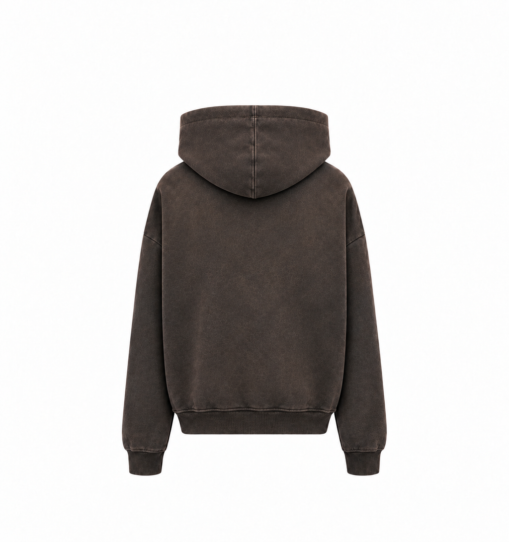 Zotaru Zip Up Brown