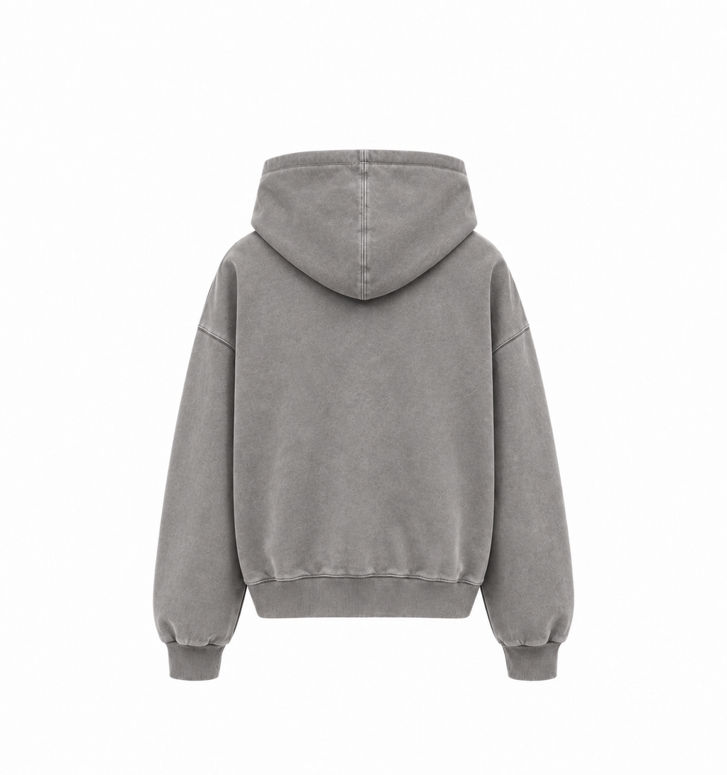 Zotaru open neck Hoodie
