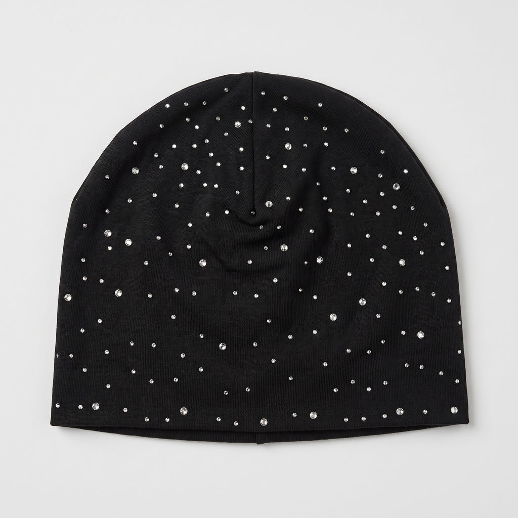 Rhinestone skull cap
