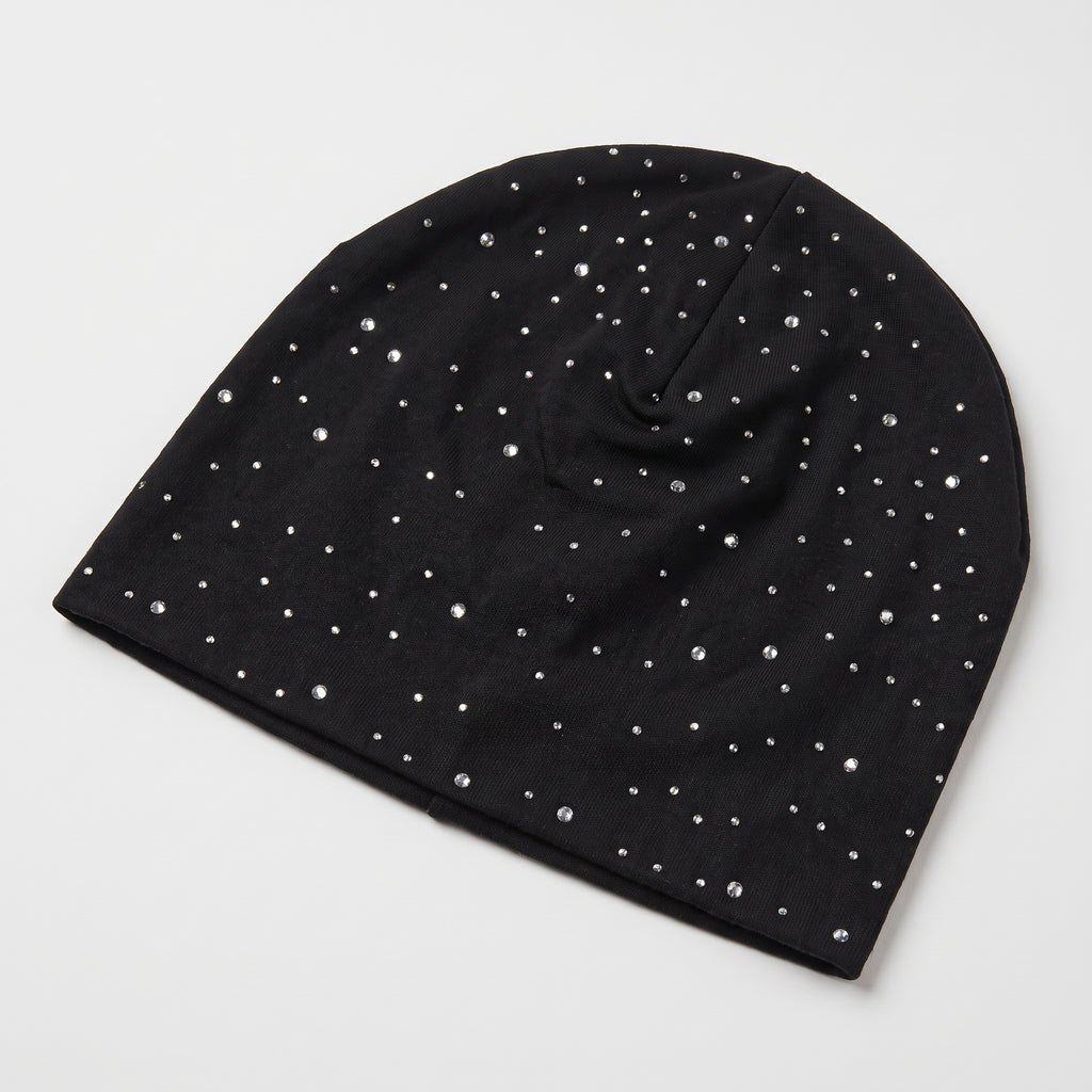 Rhinestone skull cap