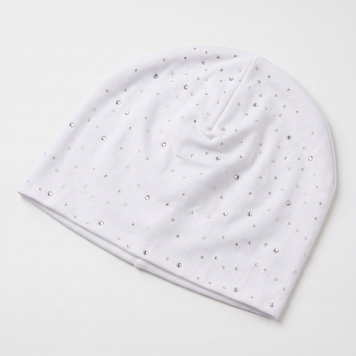 Rhinestone skull cap