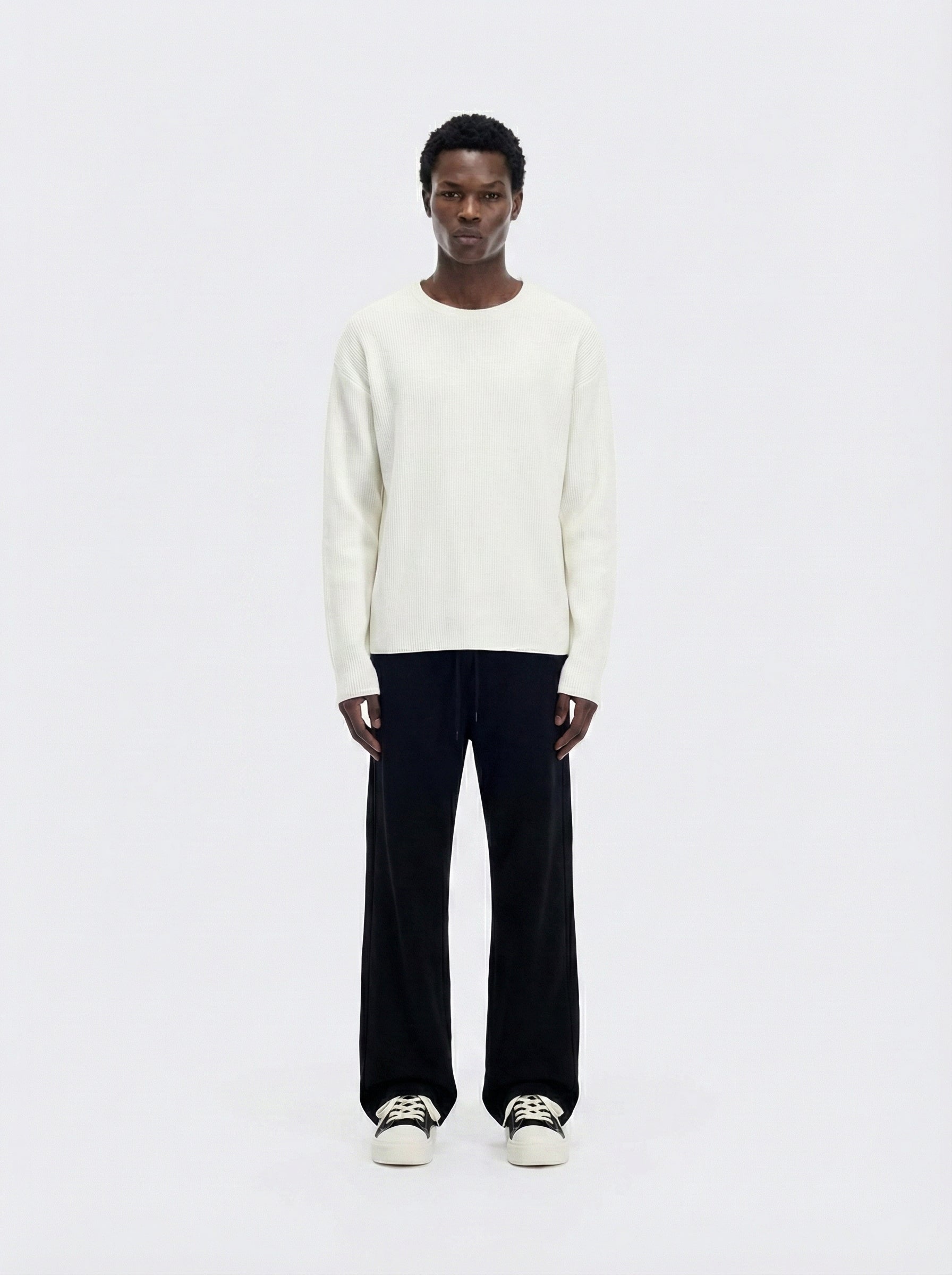 Long sleeve cherry blossom waffle
