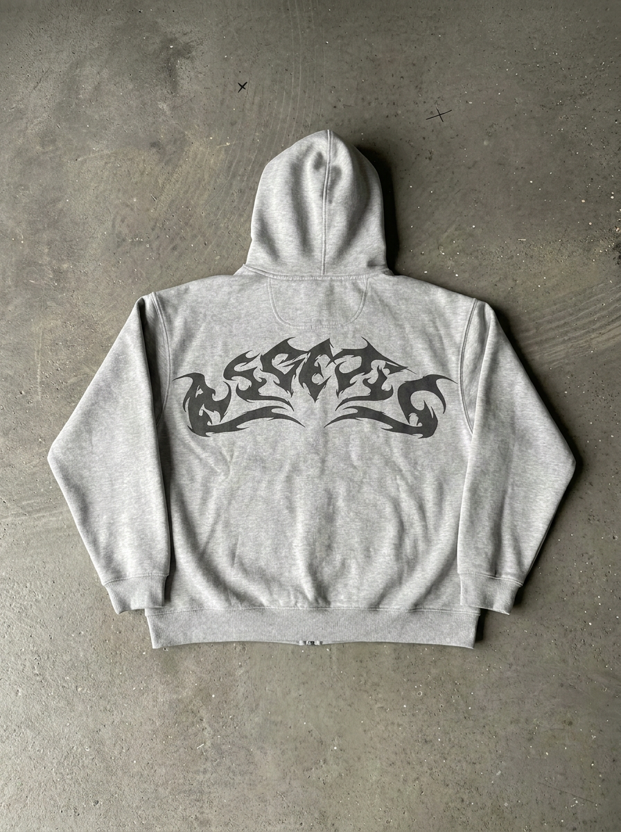 Zotaru Vintage Flame Hoodies