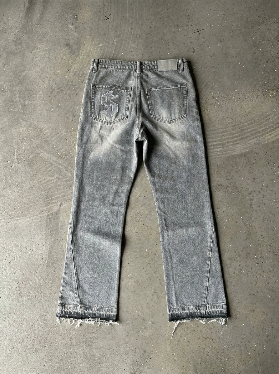 Zotaru Dollar Flare Jeans
