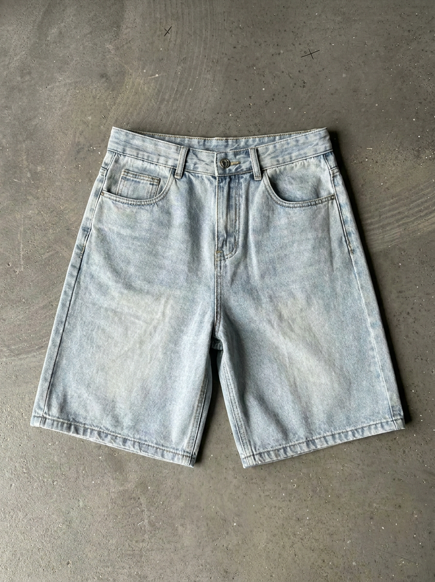 Zotaru Vintage Denim Shorts