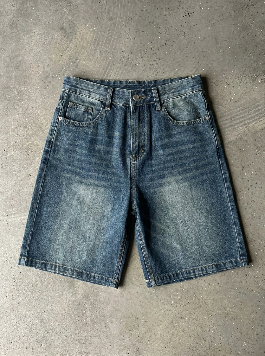 Zotaru Vintage Denim Shorts